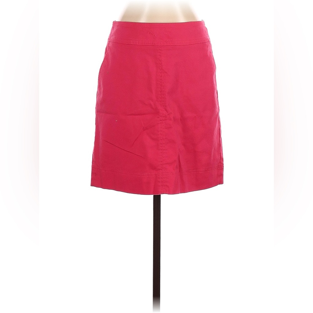 Talbots Coral Denim Skirt